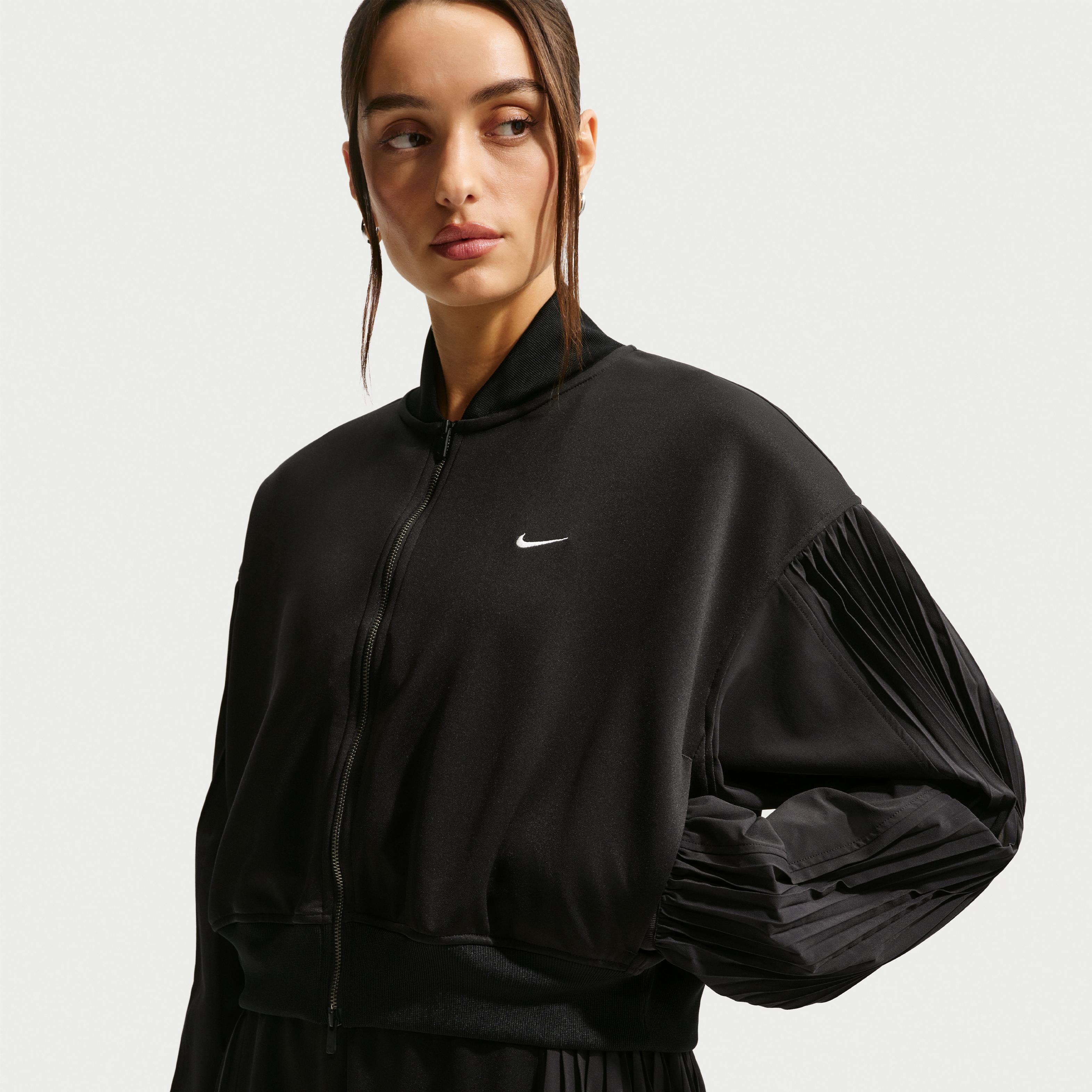 Nike Sportswear Women's Pleated Sleeve Jacket | The Summit